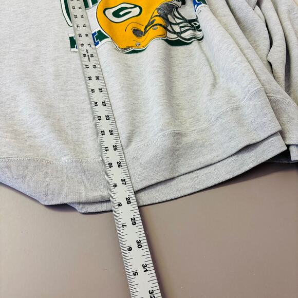 Vintage Green Back Packers Sweatshirt XXL Men’s Nutmeg Crew Neck Super Bowl 1997 - Picture 8 of 9